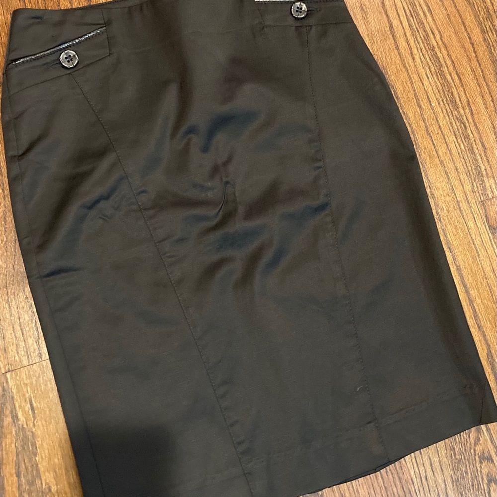 Black Bebe Pencil Skirt Size 2
